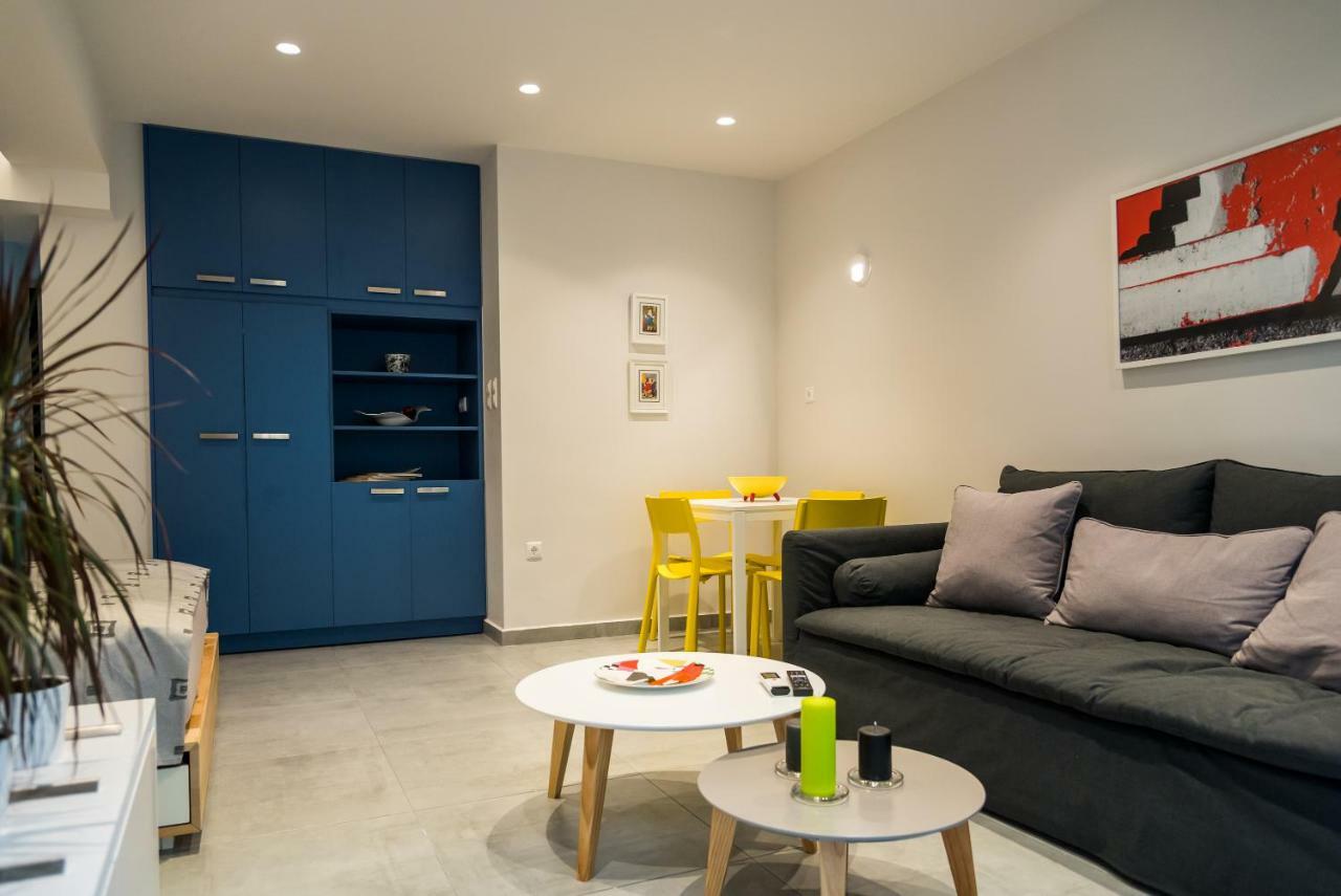 Central Cozy Studio With A Secret Garden Atény Exteriér fotografie